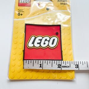 New Sealed Authentic LEGO Logo 2" Magnet